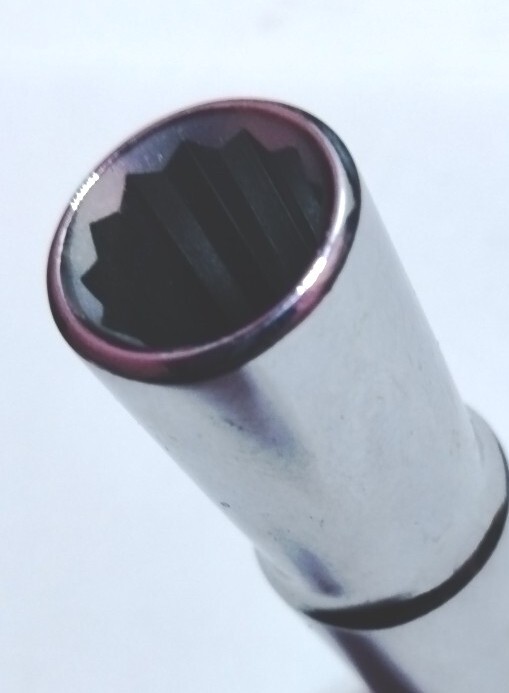 Craftsman 43301 EE 3/8″ 12pt Deep Socket & 44264 EE 3″ Extension, Both 3/8″ Dr.