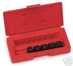 5pc. Twist Out Set for Damaged Nuts & Bolts Remover, Part #3636