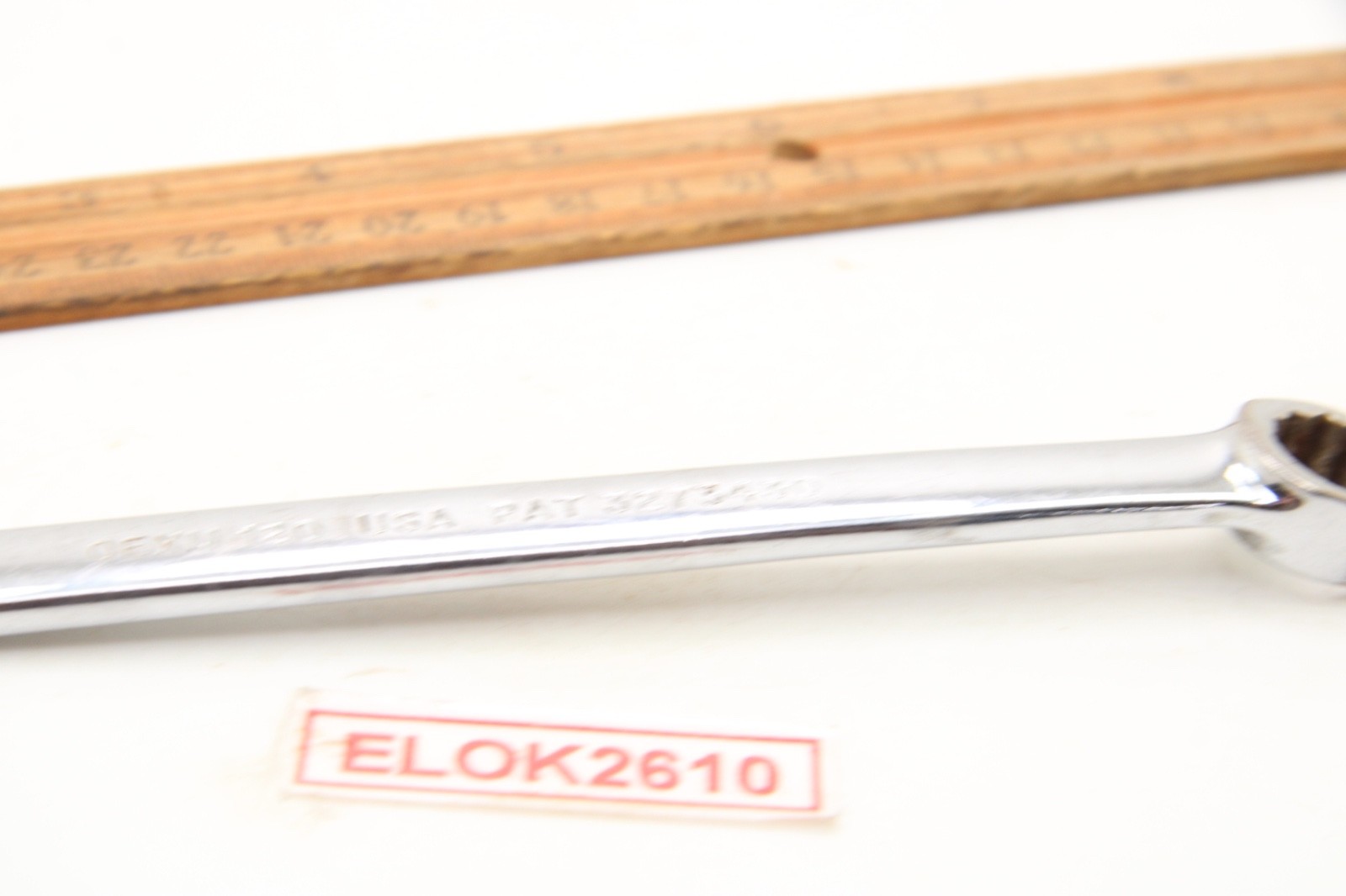 Snap-on OEXM120 12mm Metric Chrome Combination Wrench USA Modified