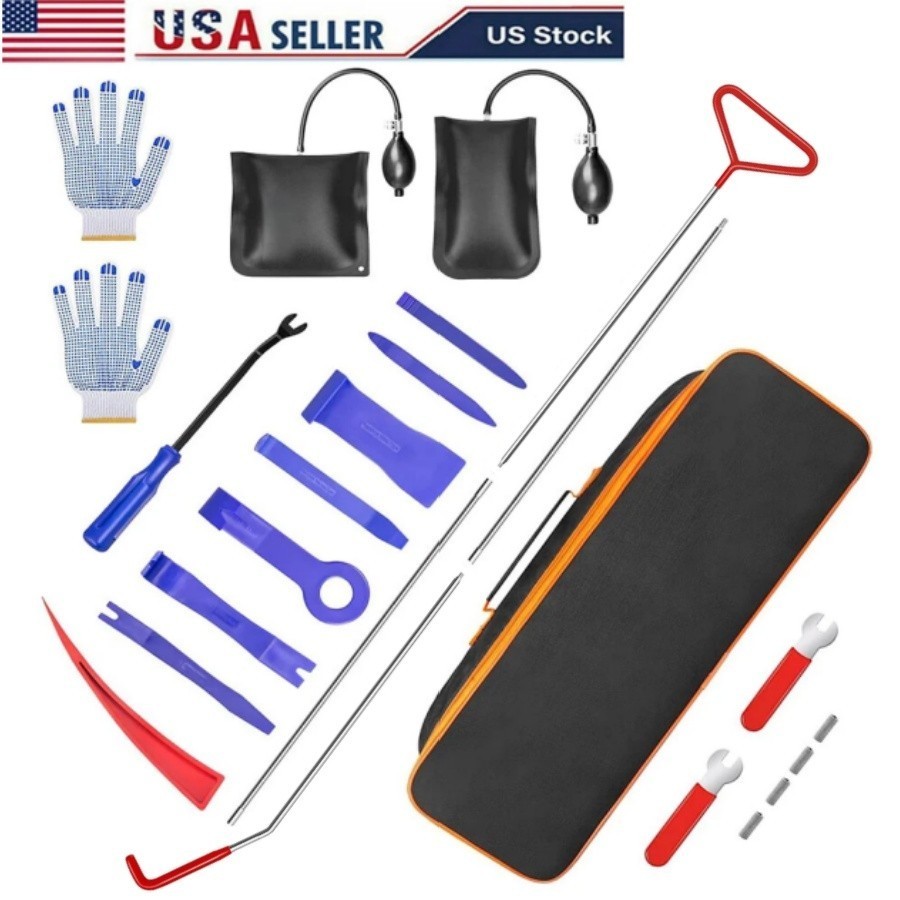 Car Repair Tool Kit 24 PCS Professional Emergency Tool Kits with carry Bag NEW