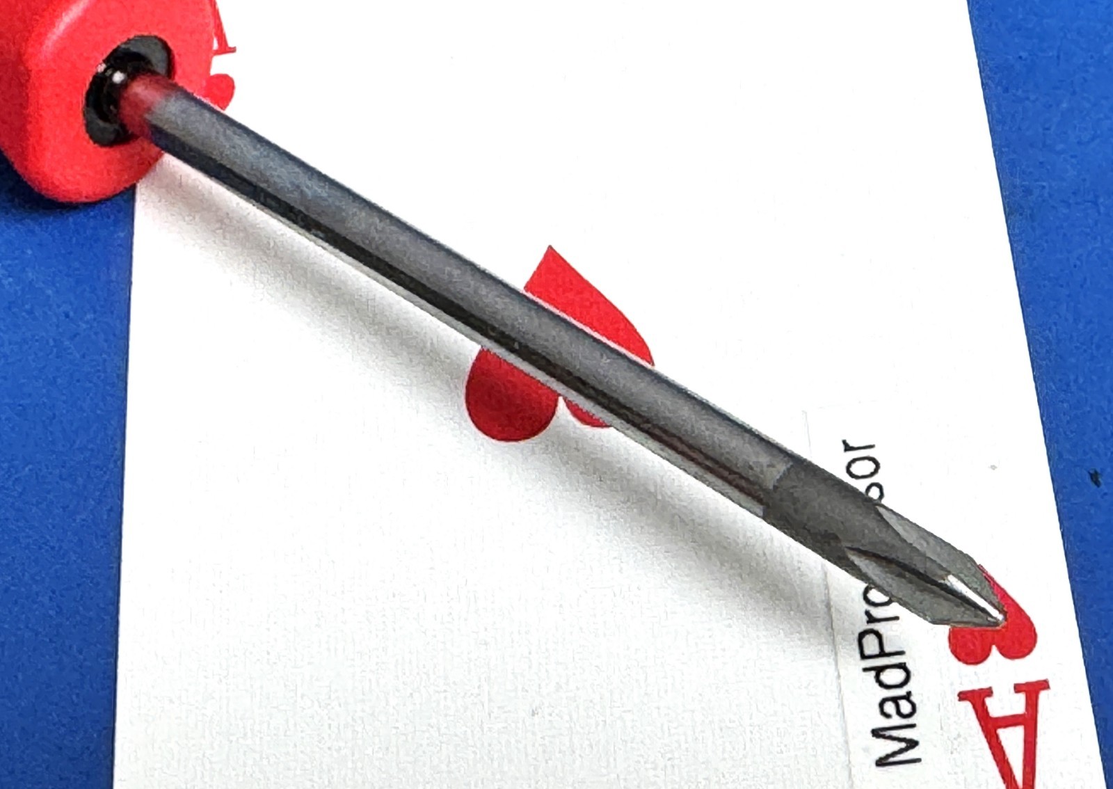 Snap-on Instinct Red Soft Grip Mini-Tip #1 Phillips Screwdriver SGDP301B NEW USA