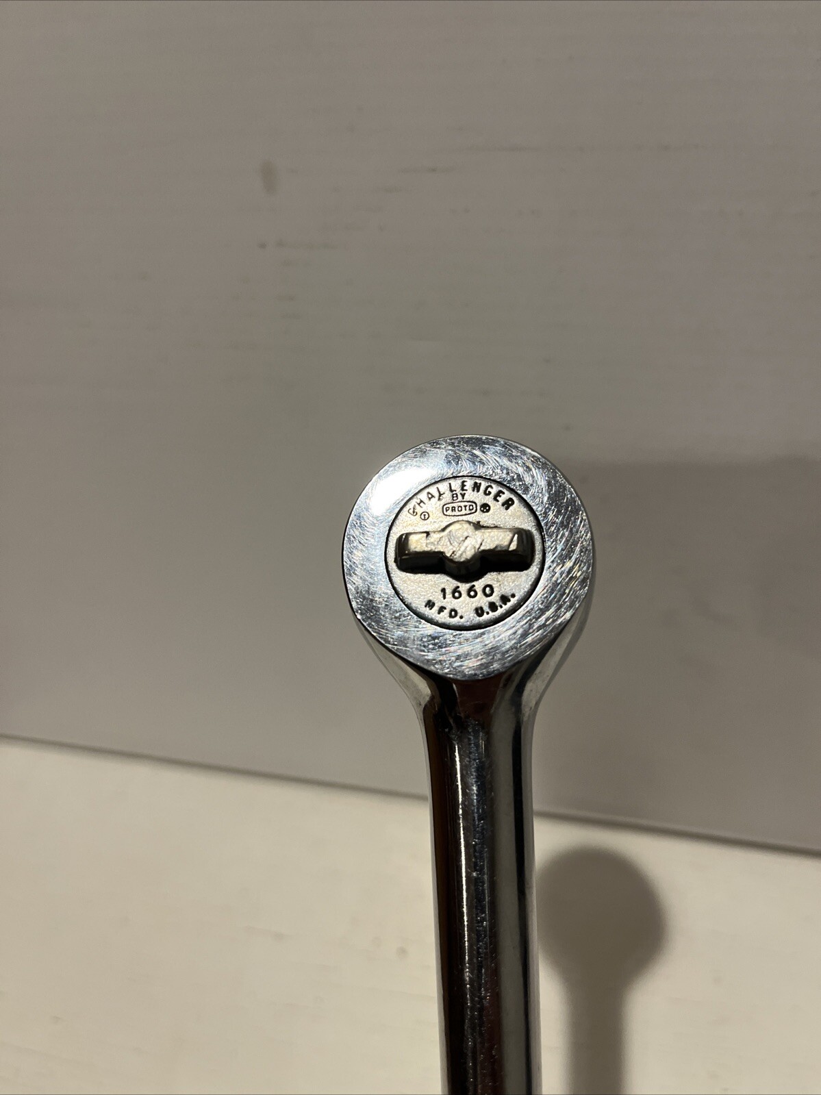 Vintage Proto Challenger 1/2″ Drive Fine Tooth Ratchet No 1660 Made In The USA