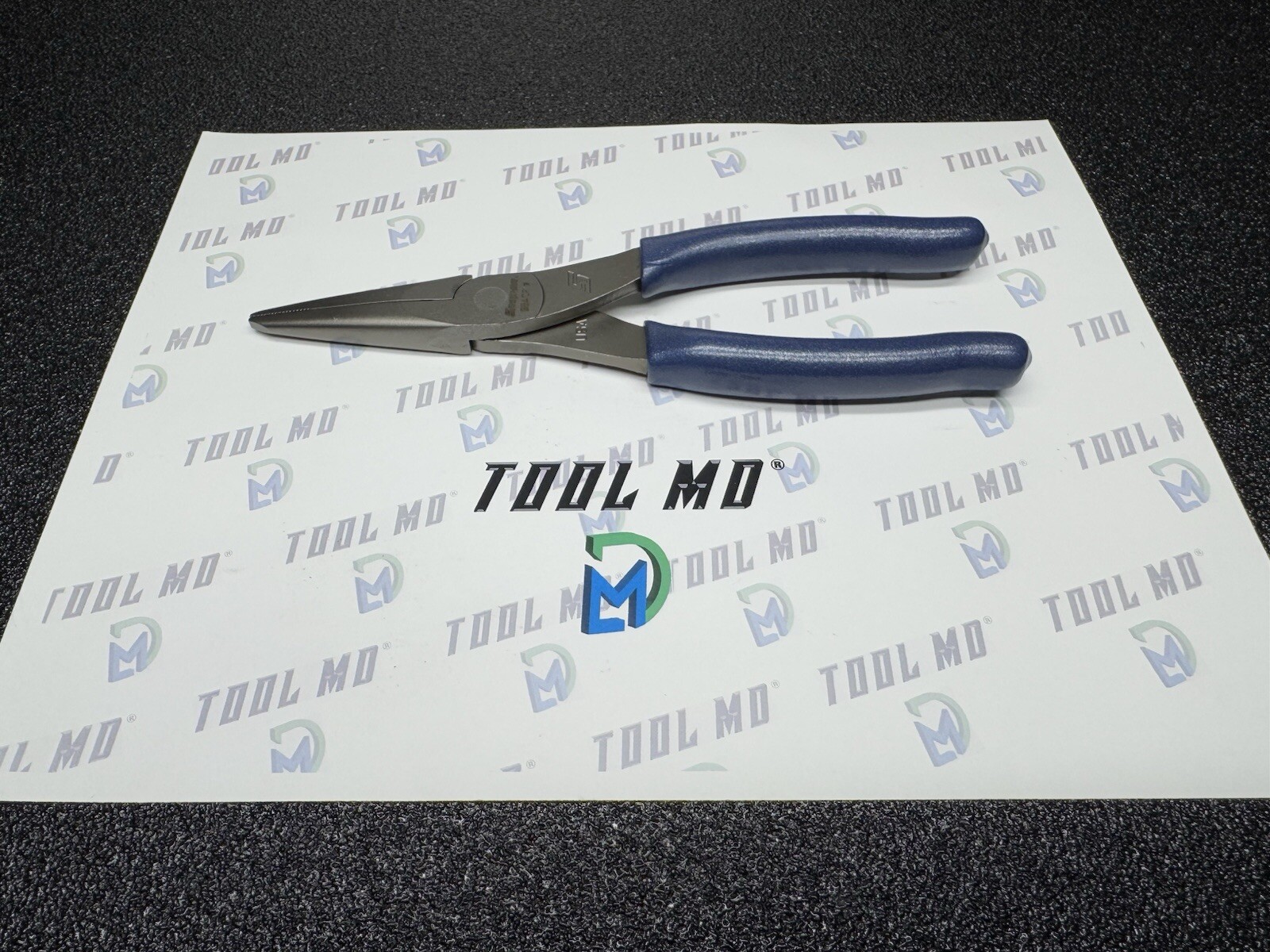 Snap-on Tools USA NEW POWER BLUE 8″ Talon Soft Grip Needle Nose Pliers 96ACF