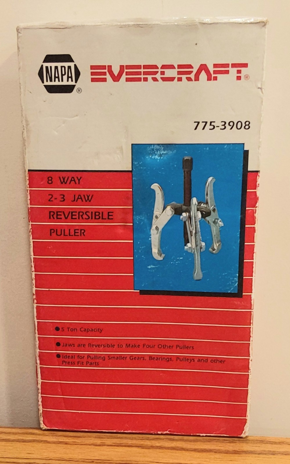 NAPA Evercraft 2-3 Jaw Reversible Puller Jaw Puller