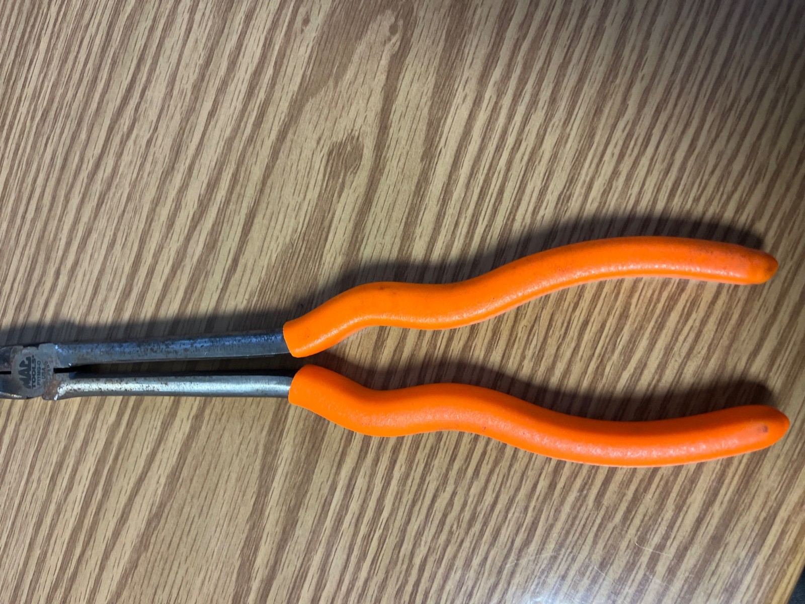 MAC TOOLS – P11MG-0 — 11.5″ LONG HOSE PLIERS WITH ORANGE HANDLES – LOC#225