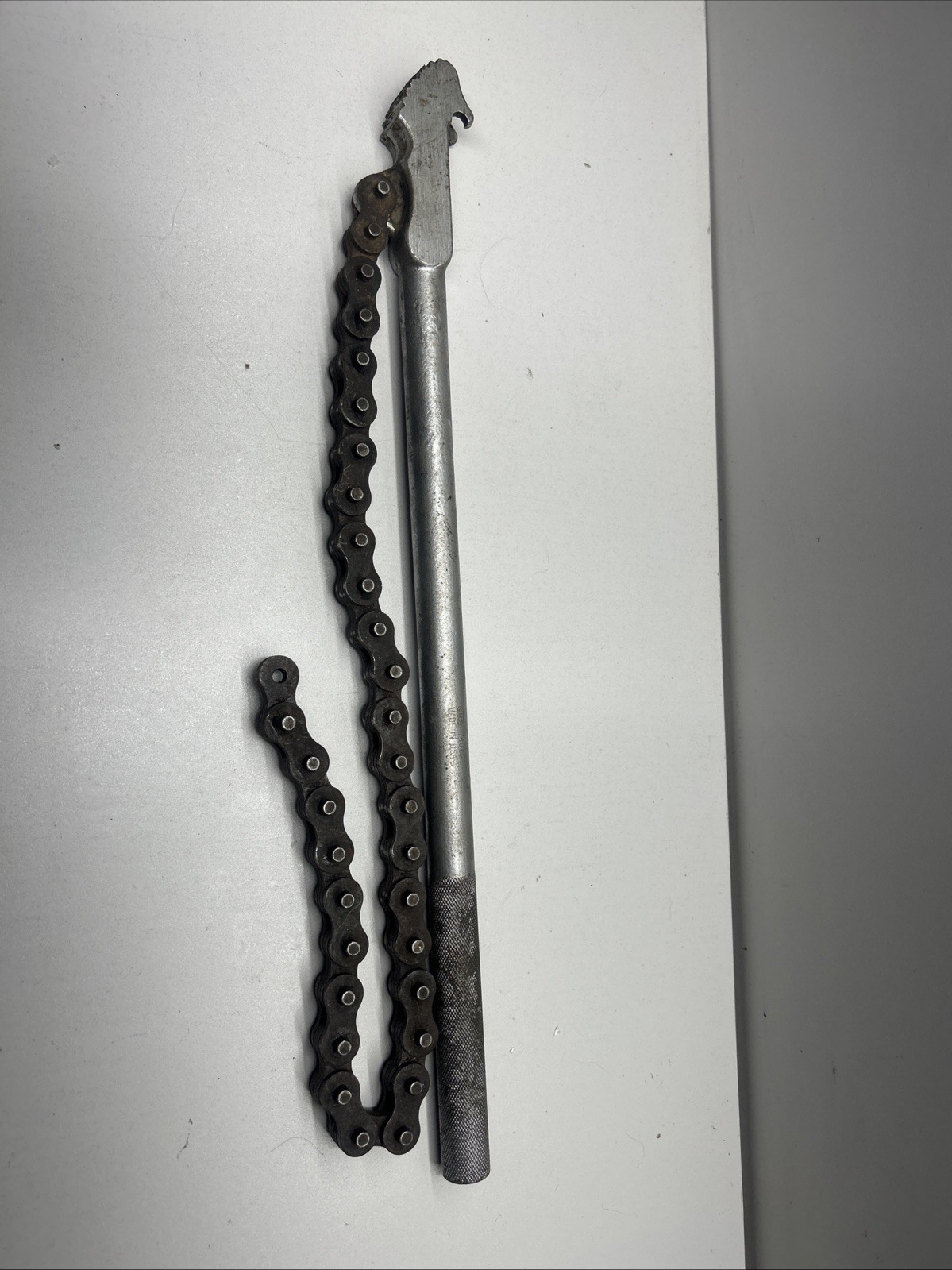 OTC 7401 Chain Wrench,19-1/2″OAL,fits to 6-1/2″pipe,USA~Good Condition OTC