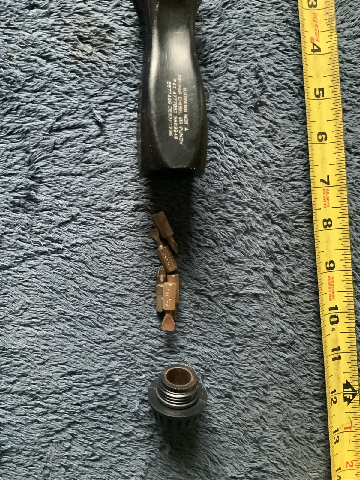 Snap On Ssdmr8a, Ratcheting Screwdriver, Black….works Fine….see Pics…