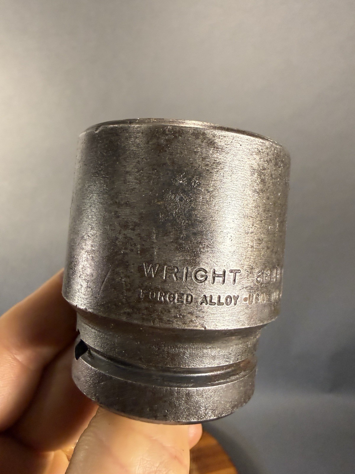 Wright 3/4″ Drive 1-1/2″ 6PT Impact Socket #6848 USA