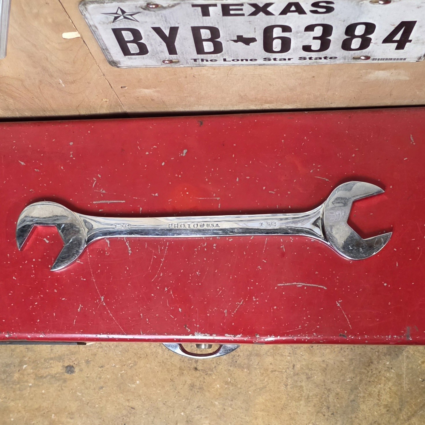 Proto Professional 1-3/4″ Four-way Angle Head Wrench Model 3156 Full Polish USA