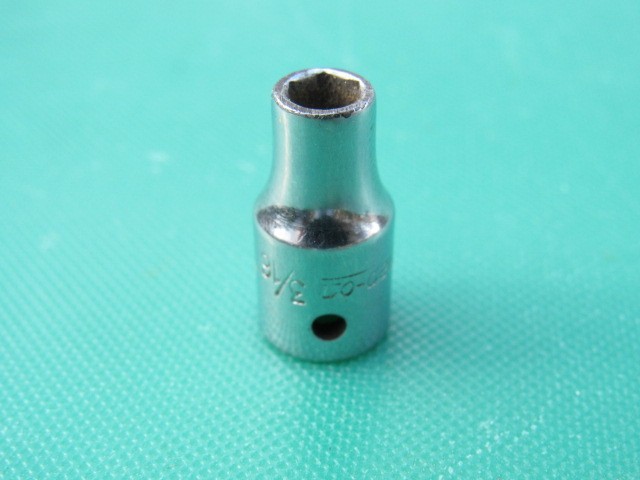 SNAP ON 3/16″ TM6 1/4″ DRIVE SAE 6 POINT SHALLOW UNDERLINE SOCKET TM 6 3/16 IN