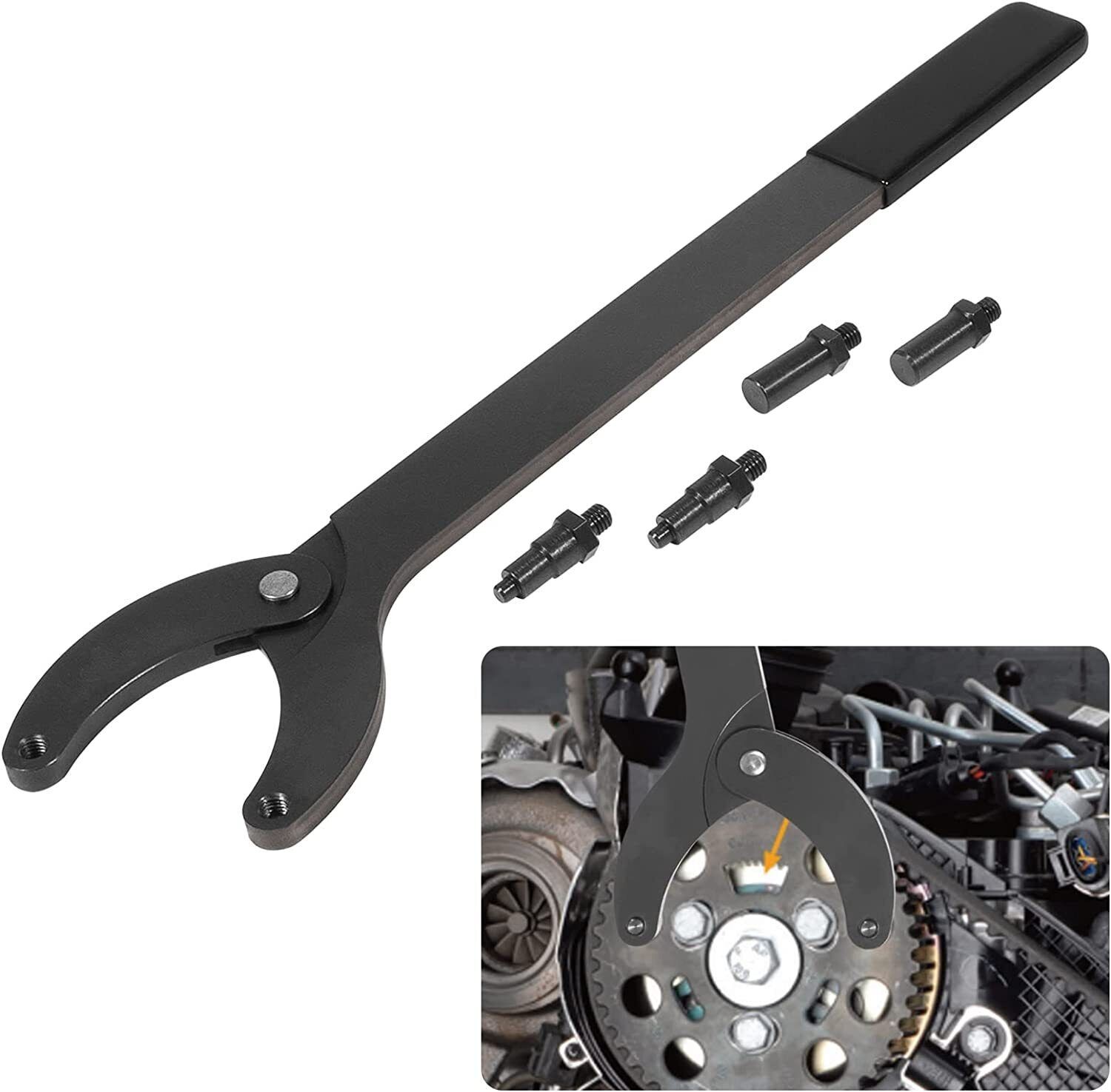 Engine Timing Belt Change Wrench Tools Kit Fit for Audi VW Golf VAG 3036 T10172