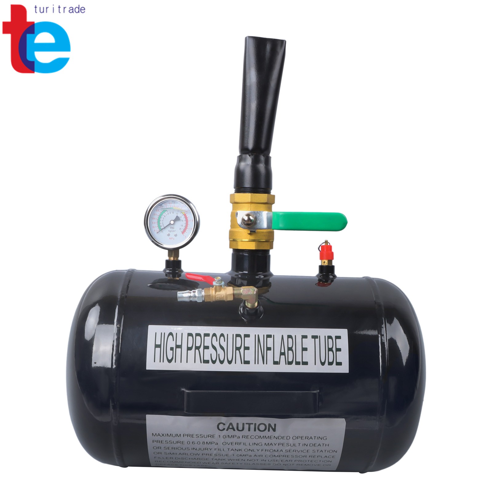 5 Gallon Seating Inflator Truck ATV Air Tire Bead Seater Blaster Tool set