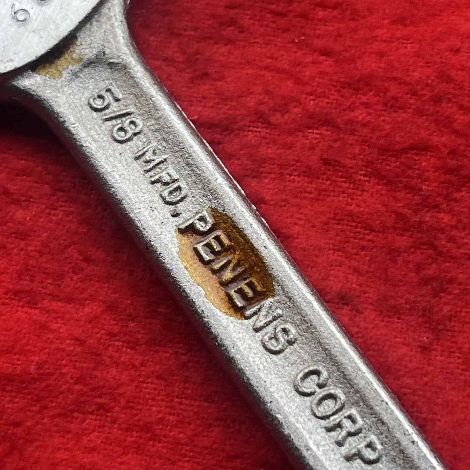 VINTAGE PENENS CORP. 6020 COMBINATION WRENCH 5/8″, 12 POINT CHICAGO USA (t57)