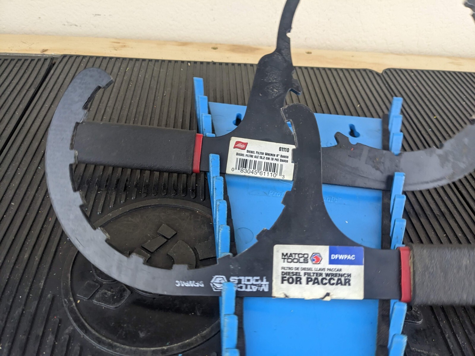#ay243 Matco Tools DFWPAC Paccar + LISLE 61110 6″ Davco Diesel Filter Wrenches