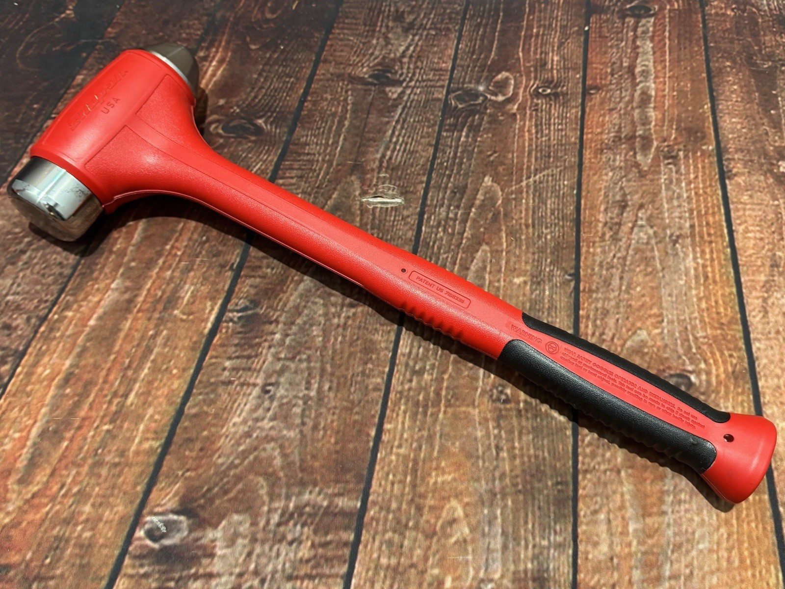 Snap-On HBBD56 Soft Grip Ball Peen Dead Blow Hammer – 56oz