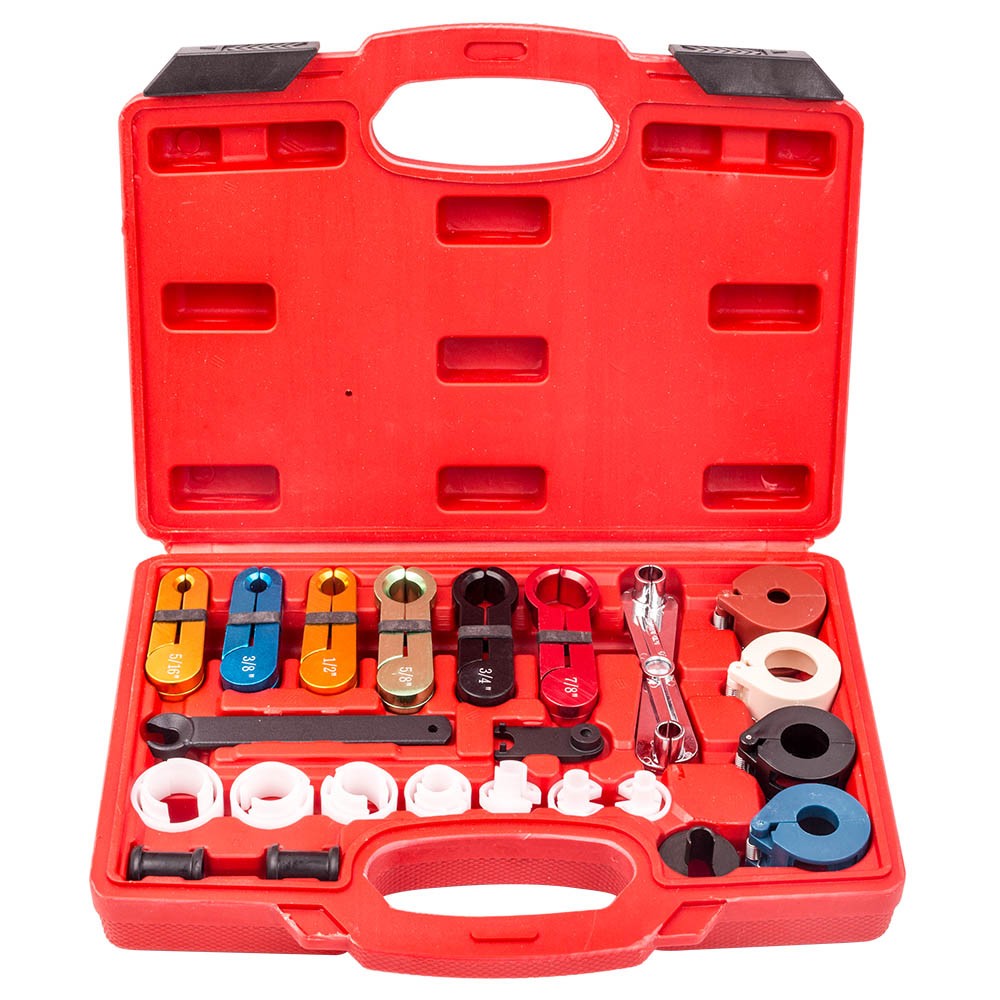 22Pcs Fuel Air Conditioning A C Transmission Line Disconnect Oil Cooler Tool Set