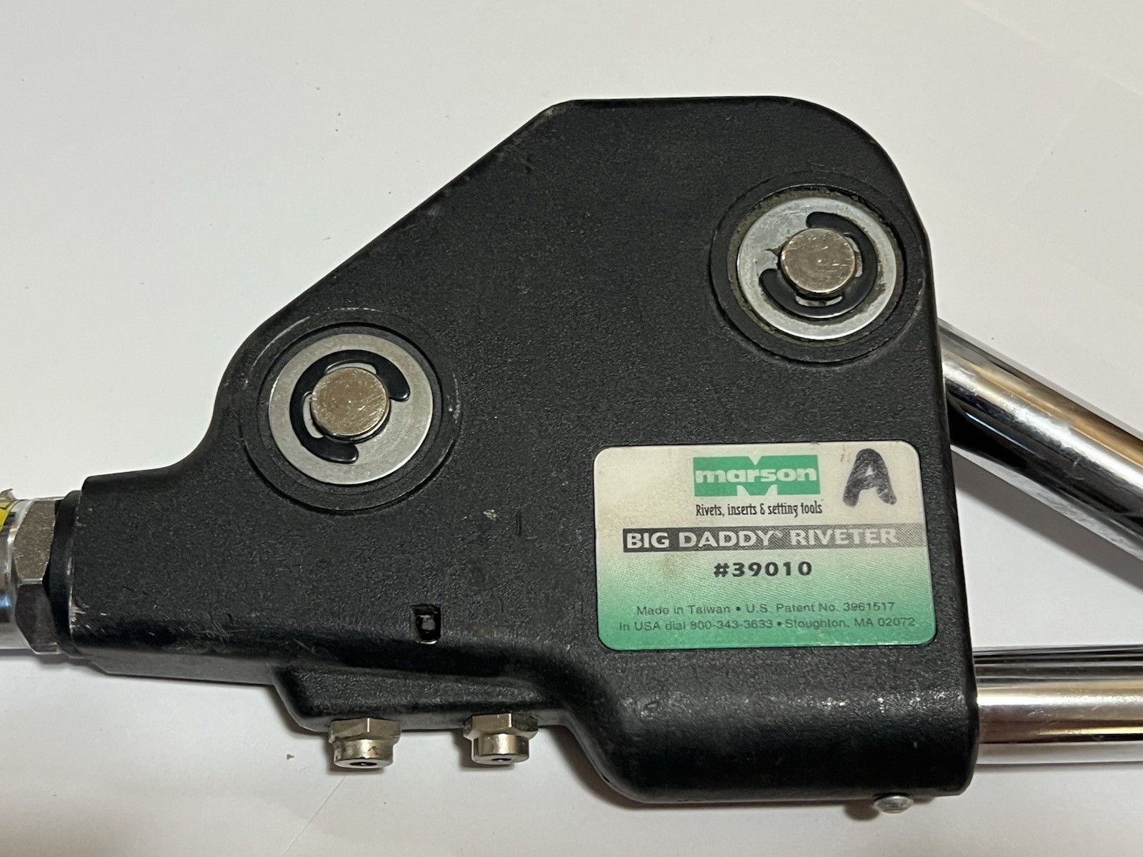 Marson Big Daddy Riveter 39010 Heavy Duty Rivet Insert Installer Tool NICE