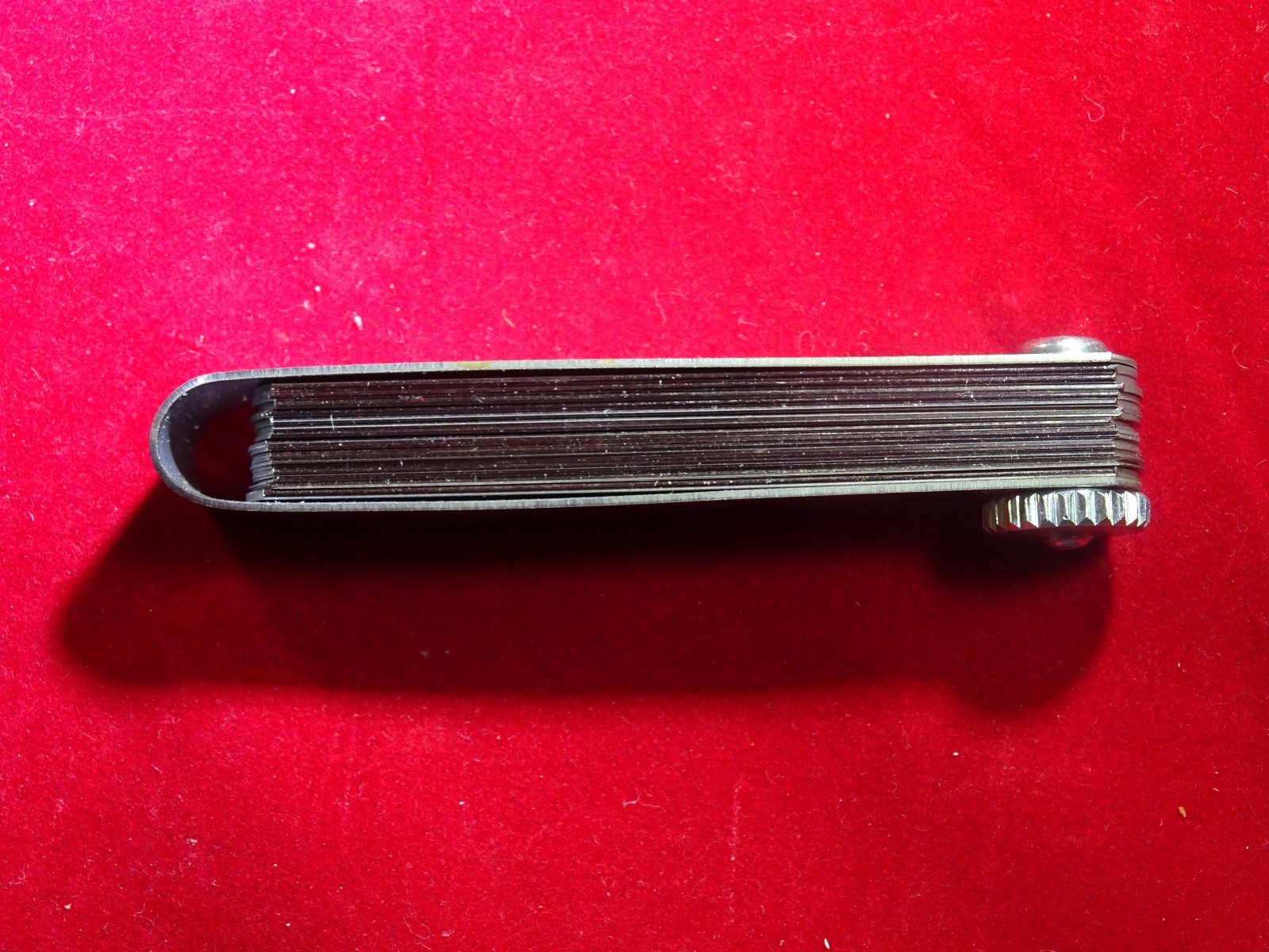 WILDE TOOL #500 USA MADE Master Feeler Ignition Gauge 25 Blades .0015 to .035