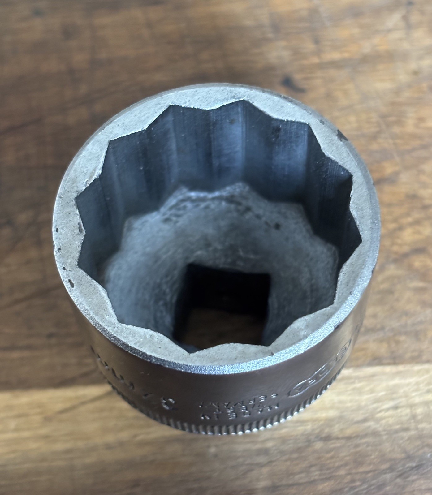ELORA – 32mm metric. 1/2” drive 6 point , Socket- High Quality German made