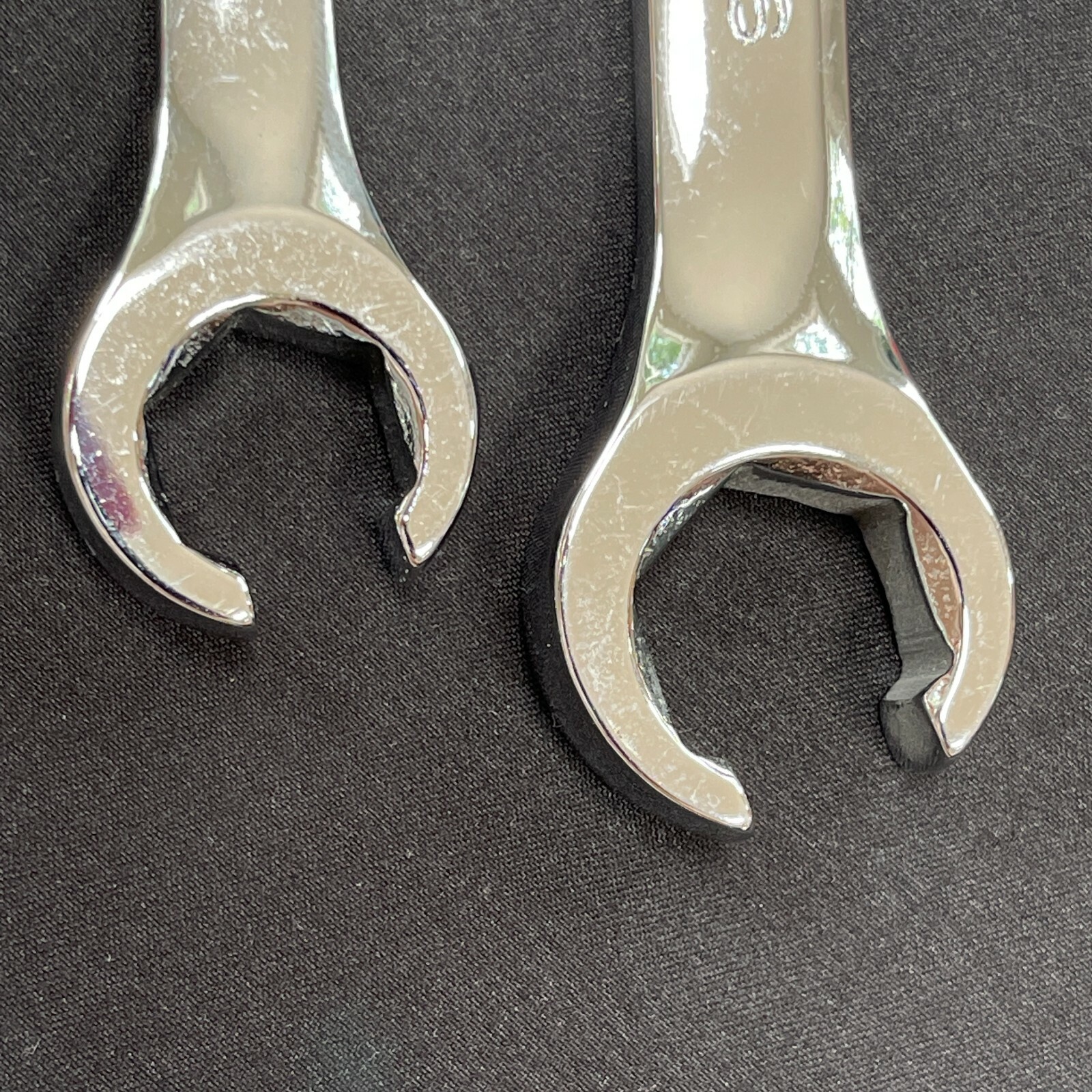 SK TOOLS USA FLARE NUT LINE WRENCH 2 pc SET 1/2 x 9/16 F1618 & 5/8 x 11/16 F2022