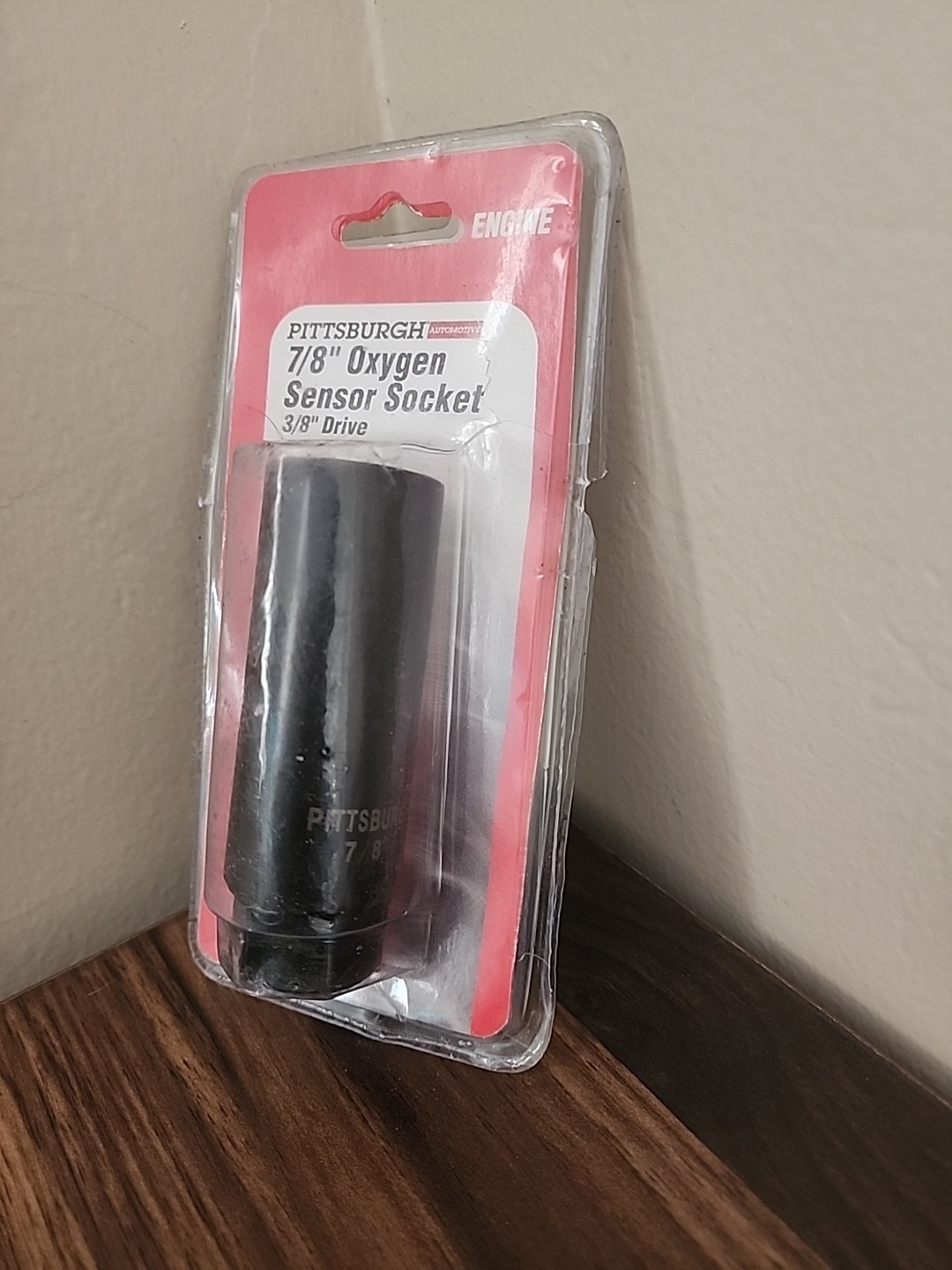 Pittsburgh 7/8″ Oxygen Sensor Socket 3/8″ Drive 63702 NEW In Package
