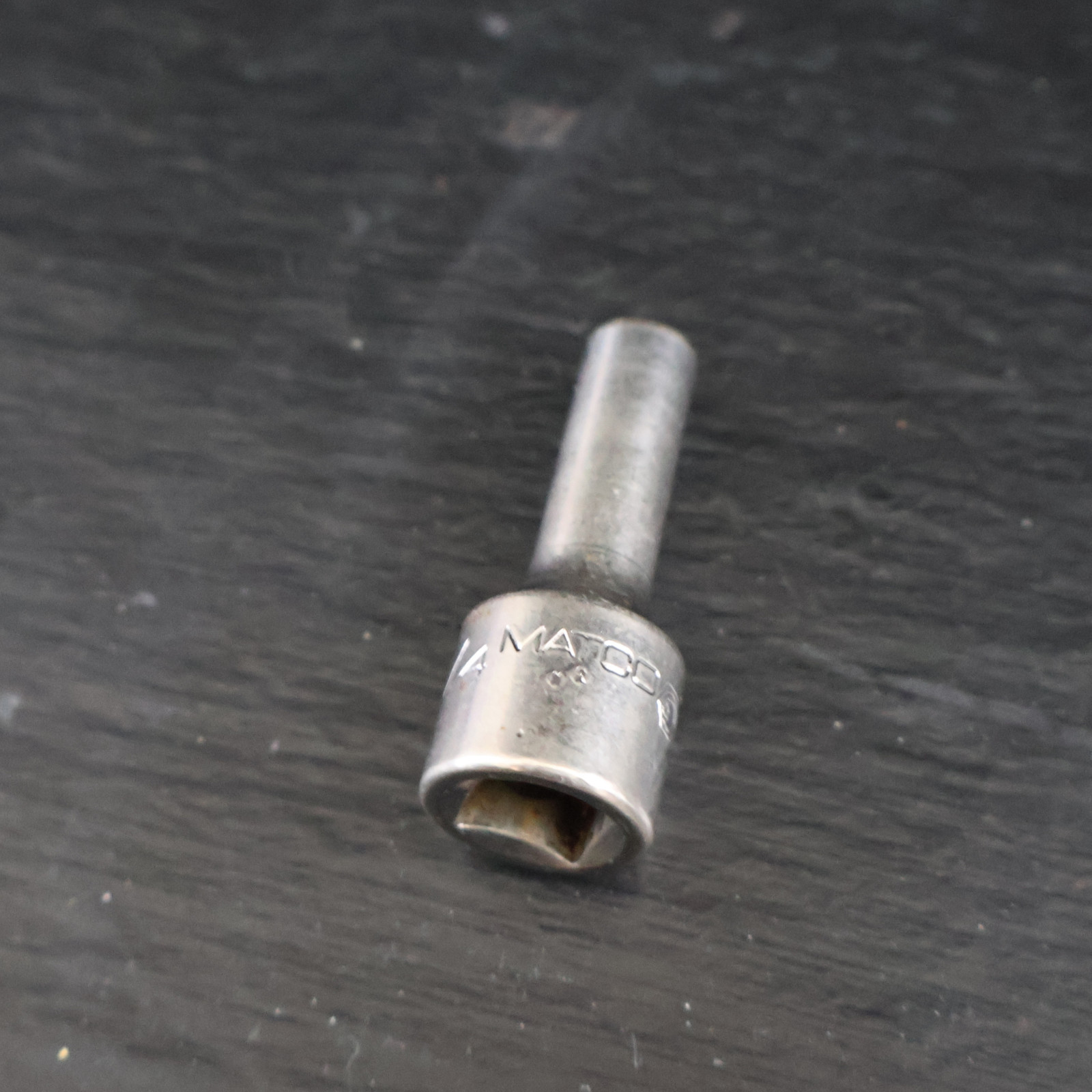 MATCO 1/4″ Hex Bit Driver Socket 1/4″ Square Drive Chrome USA Hand Tool
