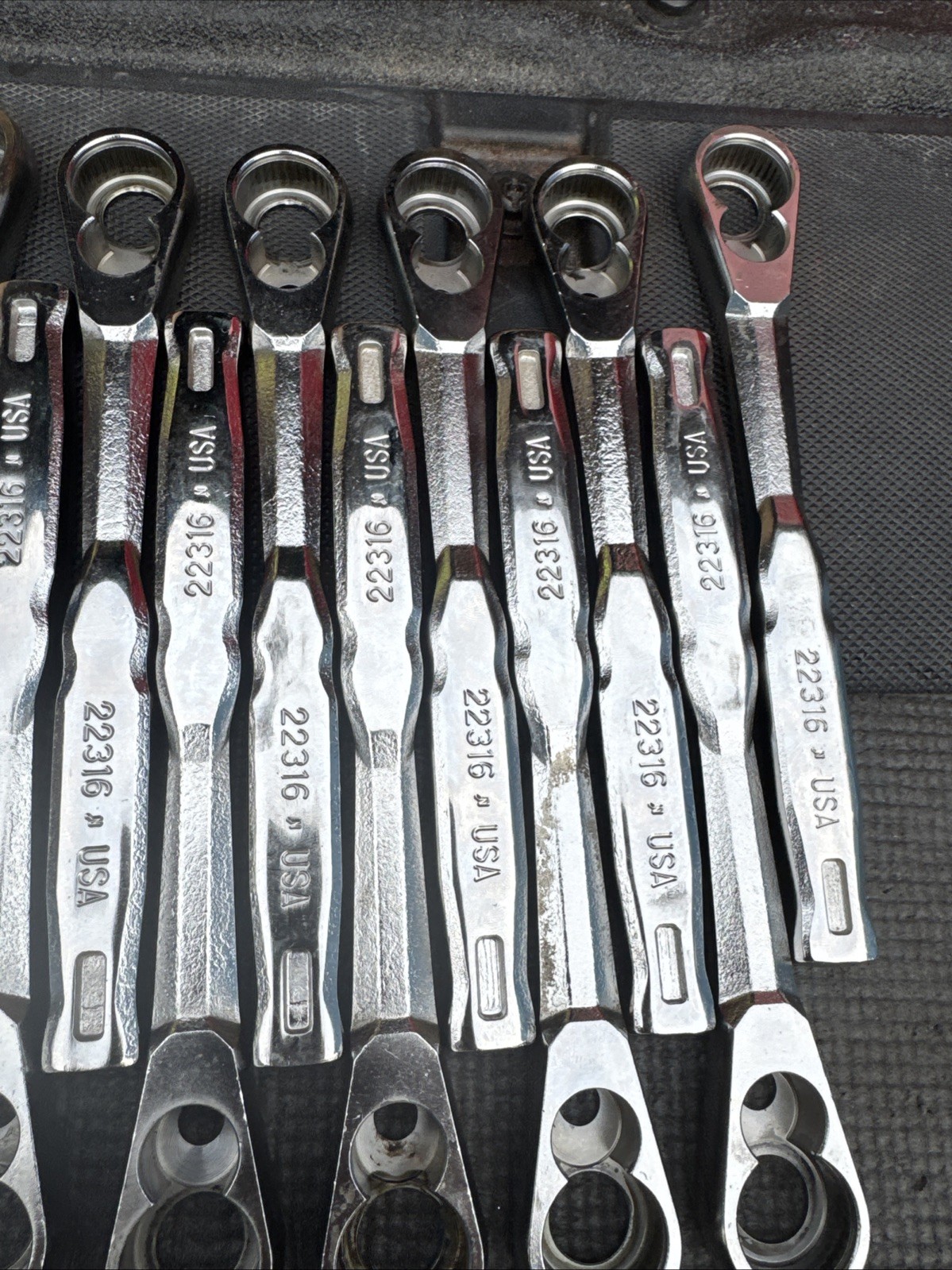 (50)pcs Kobalt Tools USA 3/8” Ratchet Forgings Bodies &Lever Only No Guts 22316