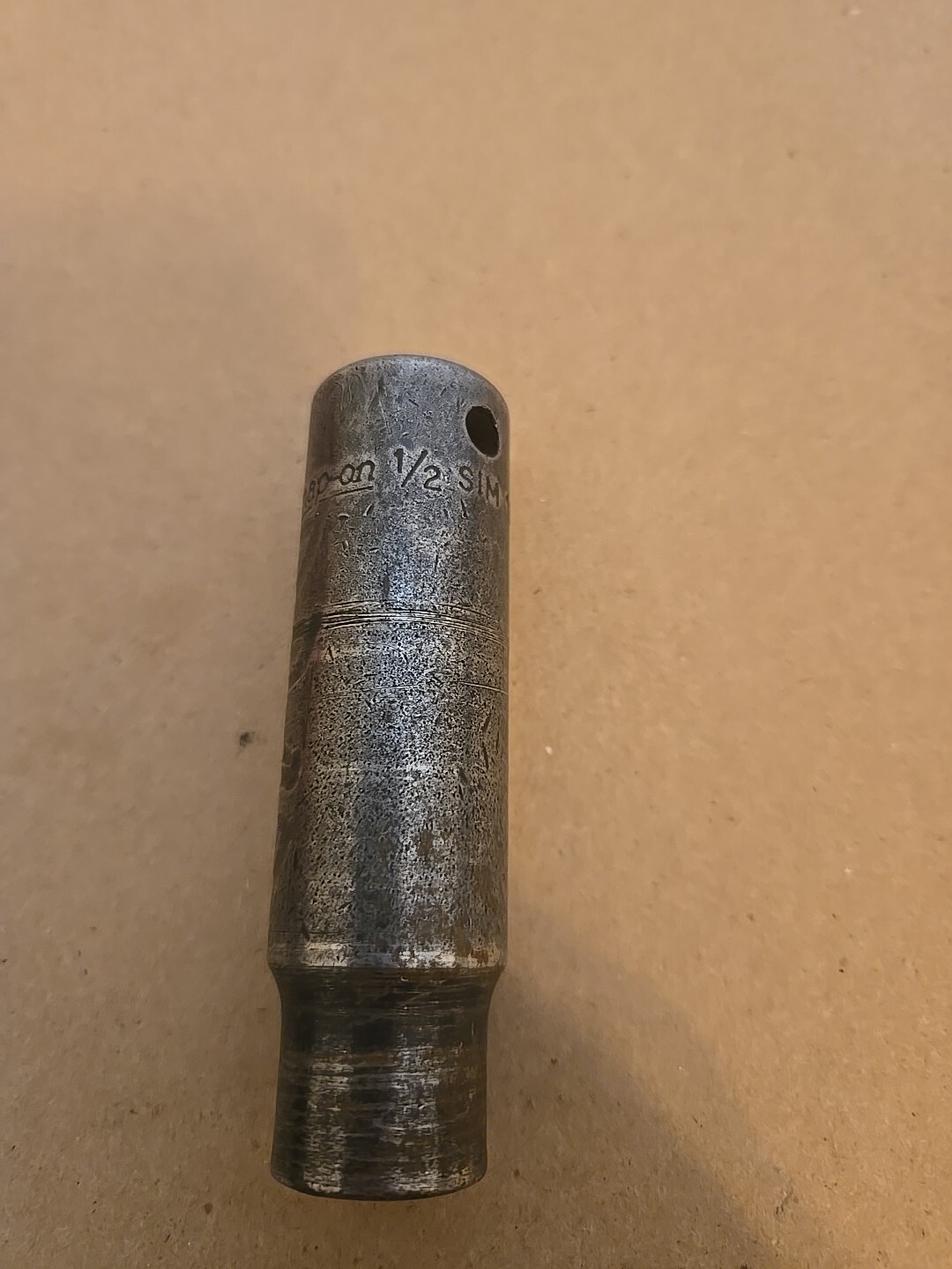 Snap On 1/2″ Drive 1/2″ 6PT SAE Deep Impact Socket Worn SIM160