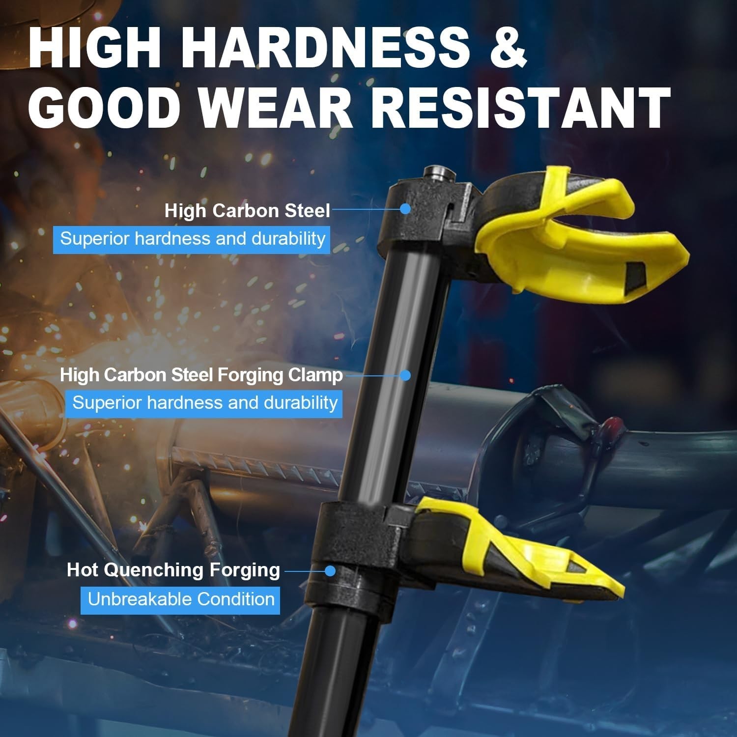 Macpherson Strut Spring Compressor Kit Interchangeable Fork Coil Extractor Tool