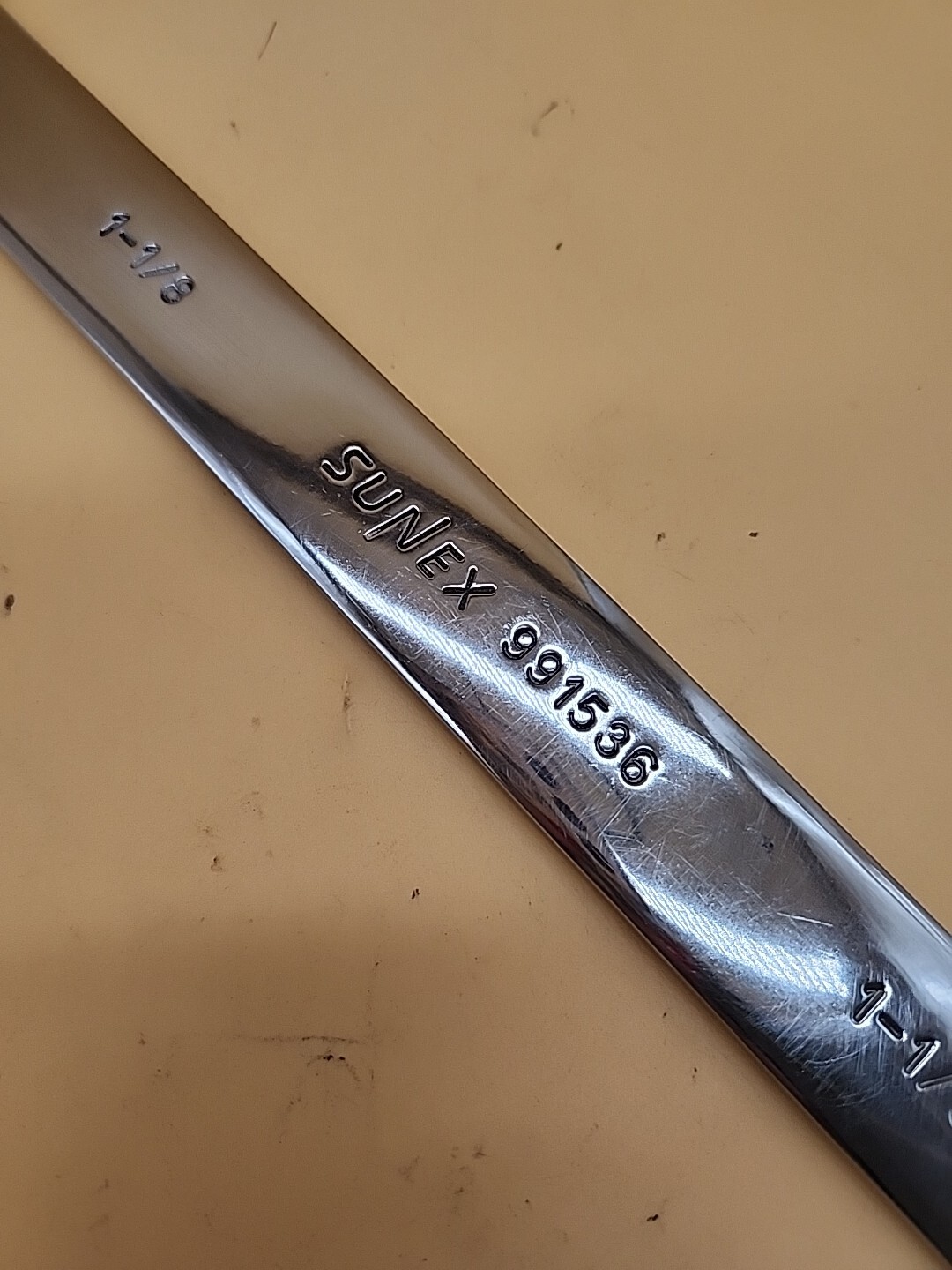 Sunex Polished Combination Wrench 991536m Crv 1 -1/8 China
