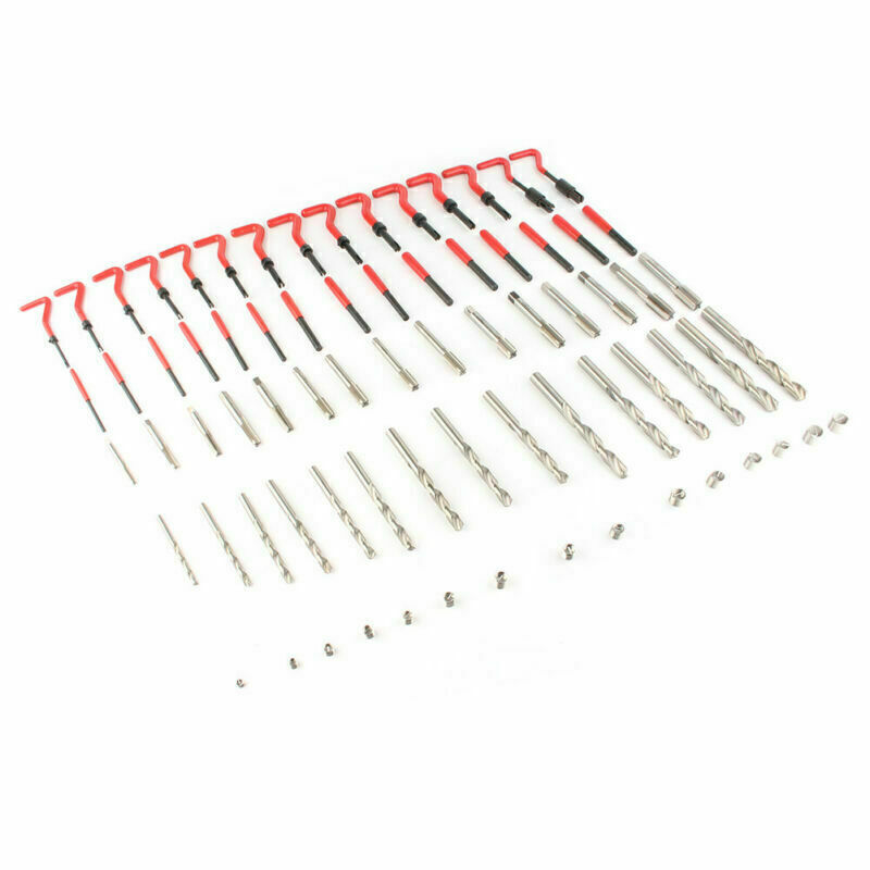 Metric Thread Repair Tool Insert Kit M5 M6 M8 M10 M12 M14 Car Pro Coil w/ Box US