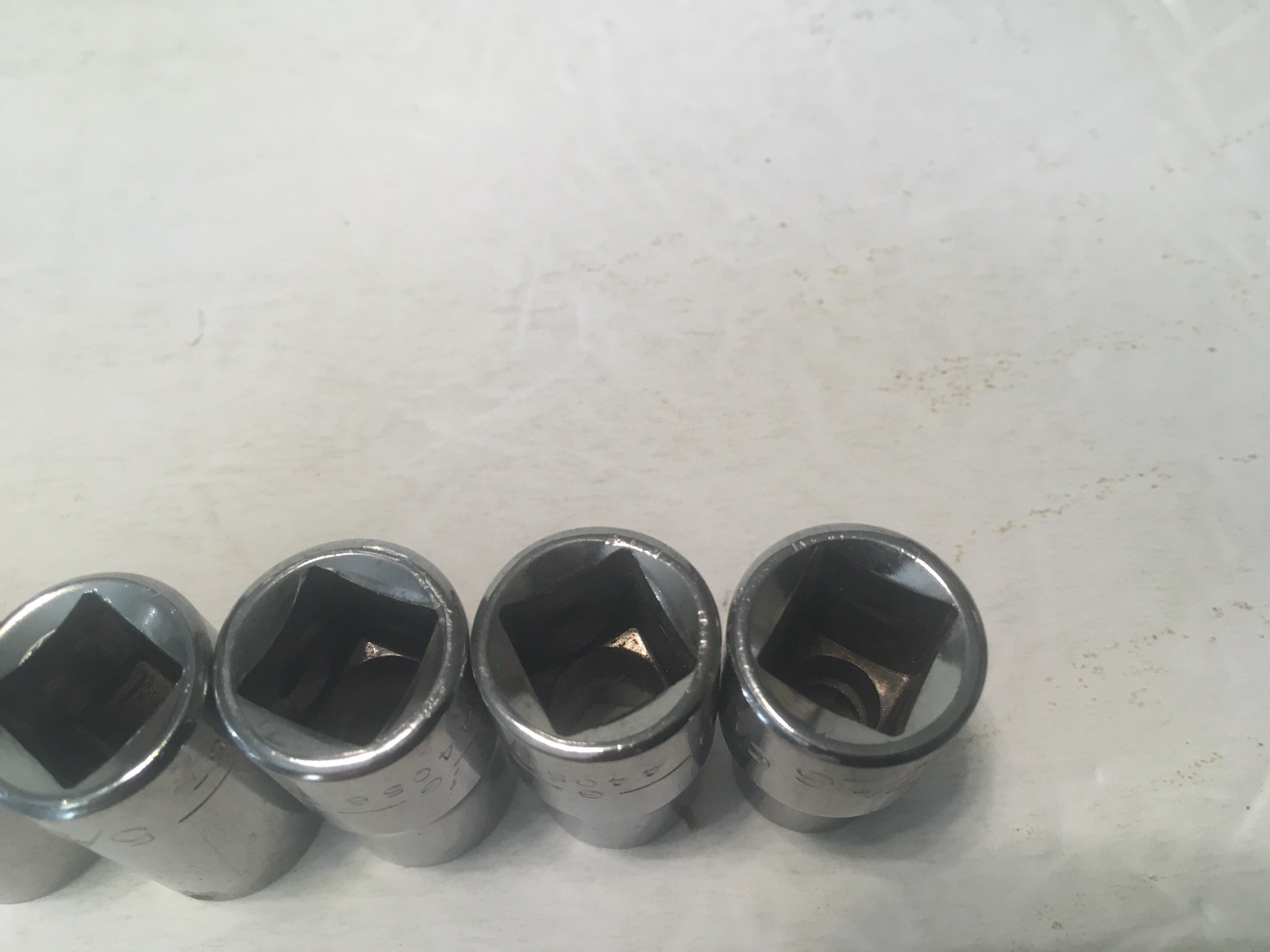 Craftsman 9 Pc Socket Set 6 Pt 1/2″ Drive G 7/16″=15/16″ 440XX USA Made