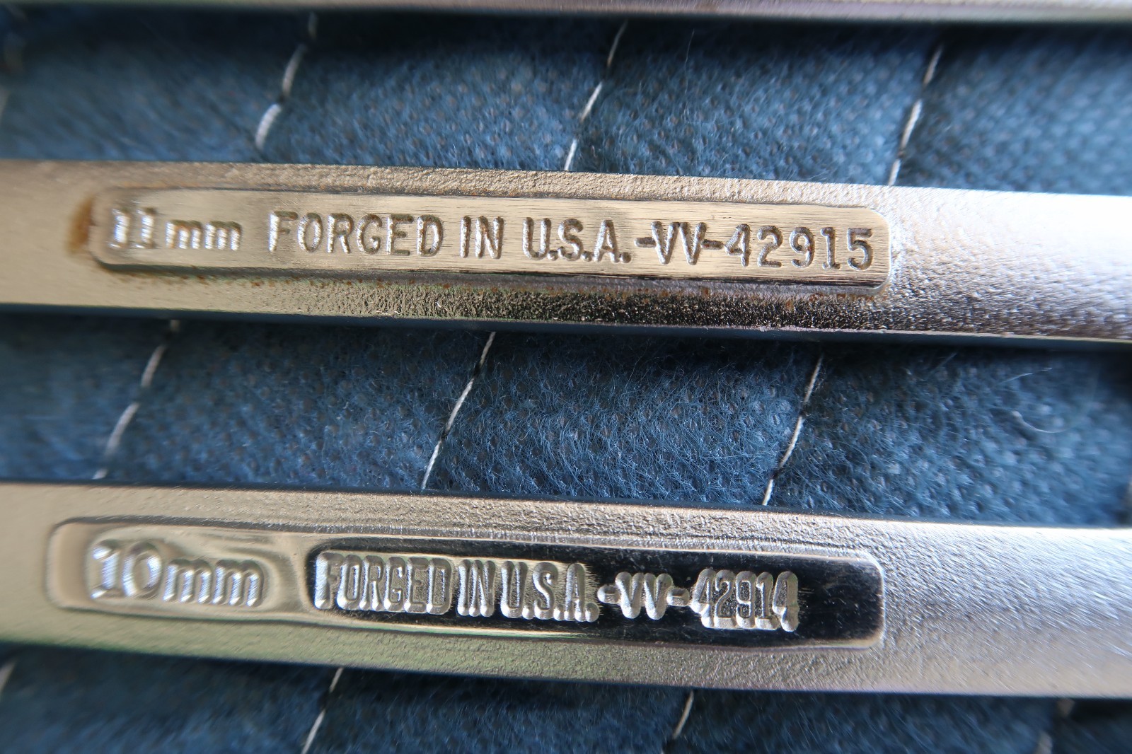 9 – Craftsman Metric Combinations Wrenches -VV- See description for sizes. USA