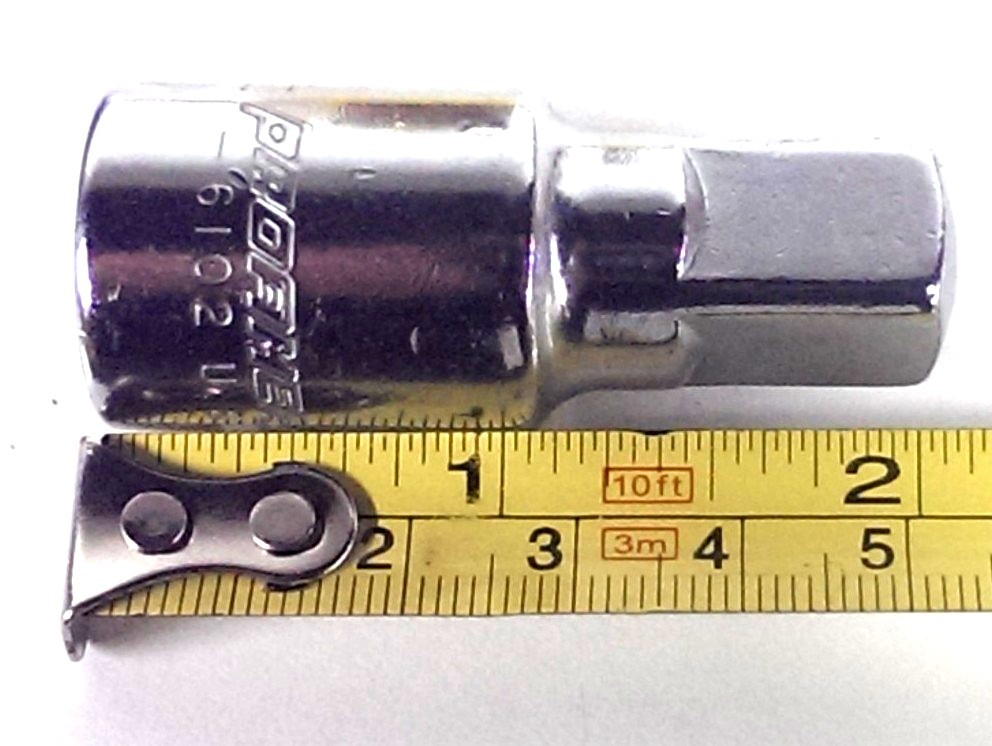 Pro America 1/2″ Square Drive 2” Socket Extension Bar K6102 Made in the USA NOS