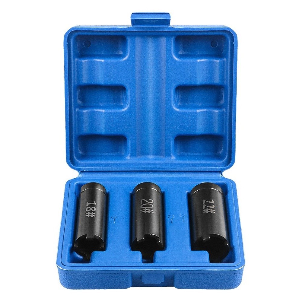 Motorcycle Clutch Nut Removal Tool Set Three Piece Four Claw 12 Inch Drive