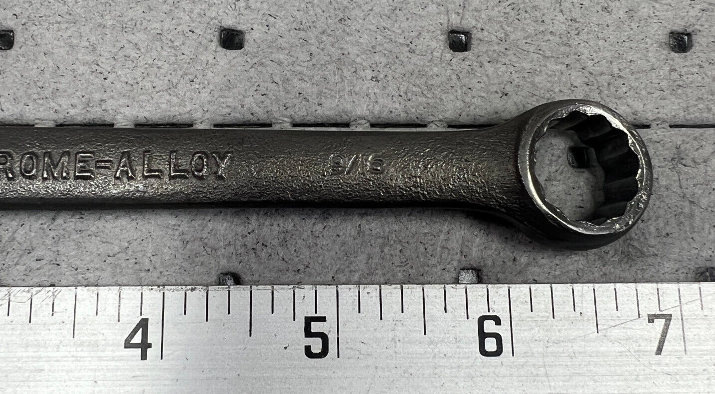 Vintage Williams Superrench 1163 9/16″ 12 Point Combination Wrench SAE Made USA