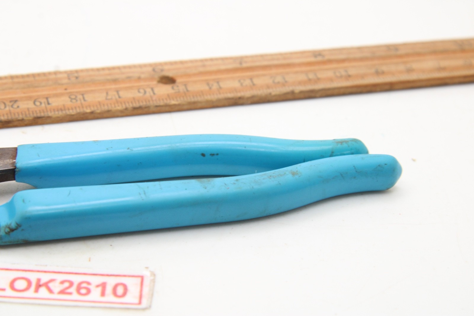 Channellock 426 Tongue & Groove 7″ Long Blue Rubber Grip Pliers USA