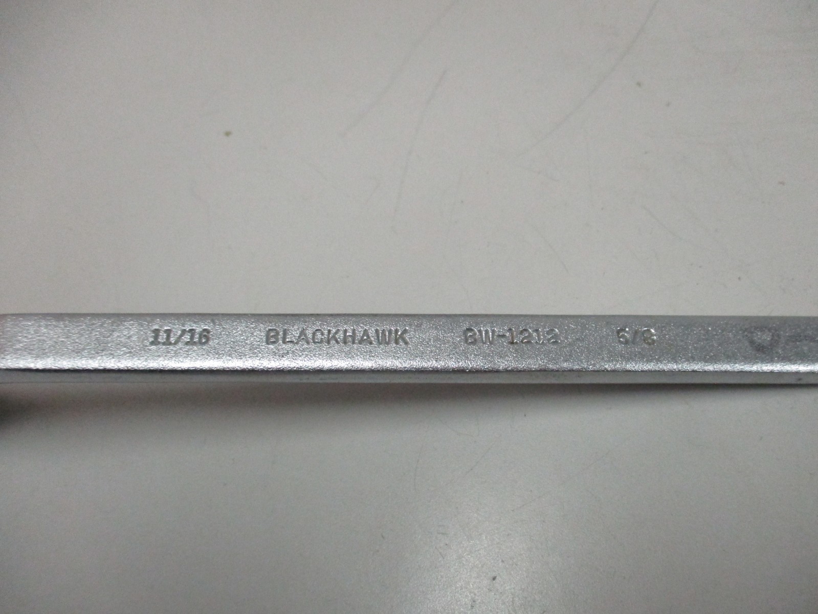 Blackhawk BW-1212 USA 11/16 x 5/8 Offset 12 Point Double Box End Wrench