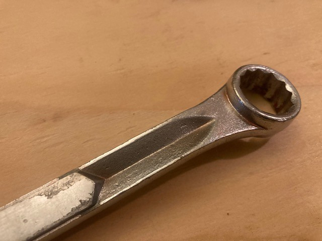 Thorsen 17mm Combination Wrench 1017 USA Metric Chrome Vanadium Steel