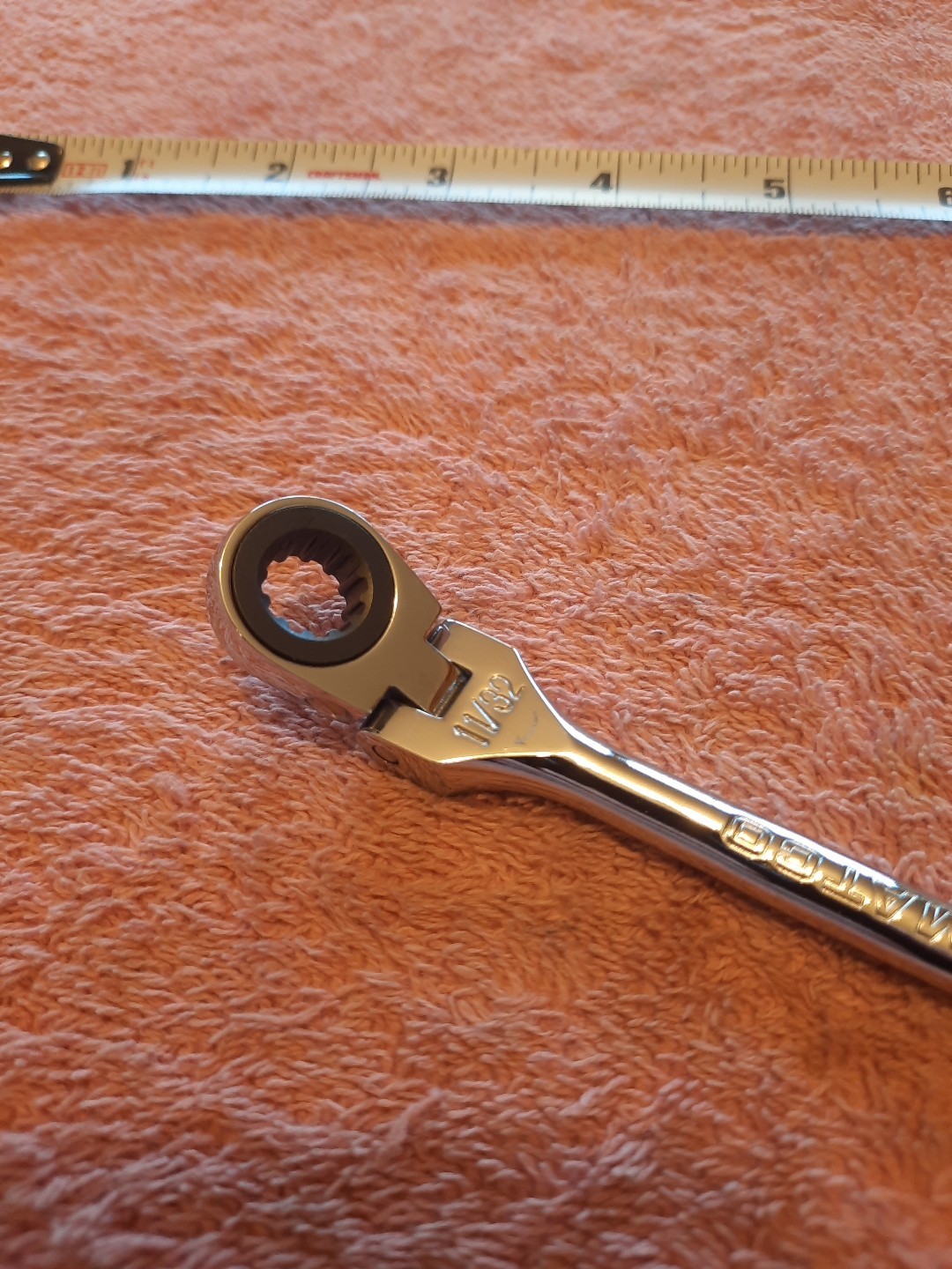 Matco Tools 11/32 Inch Flex Head Ratchet Wrench New