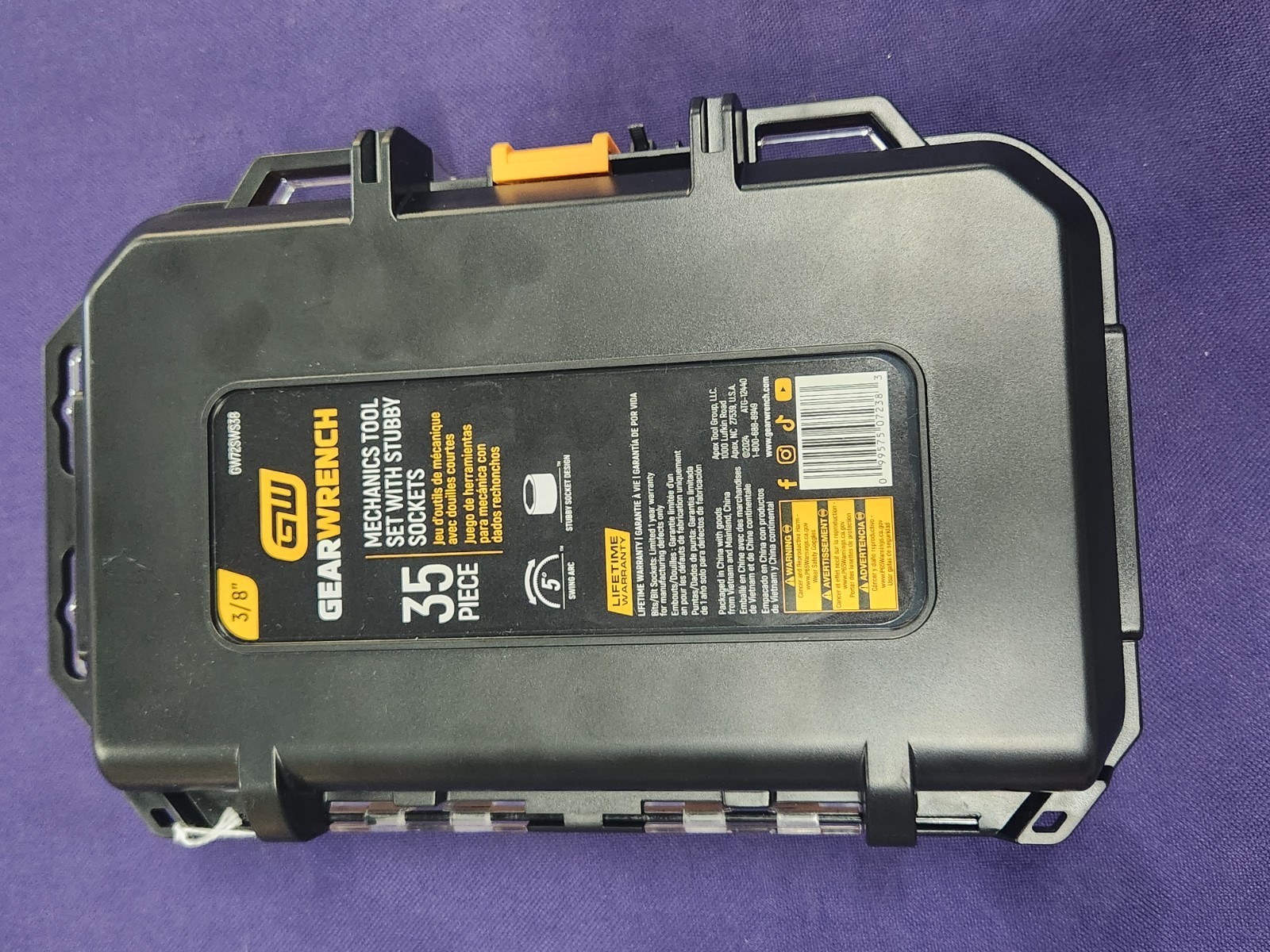 NEW! GEARWRENCH Mechanics Hand Tool Set GW72SWS38