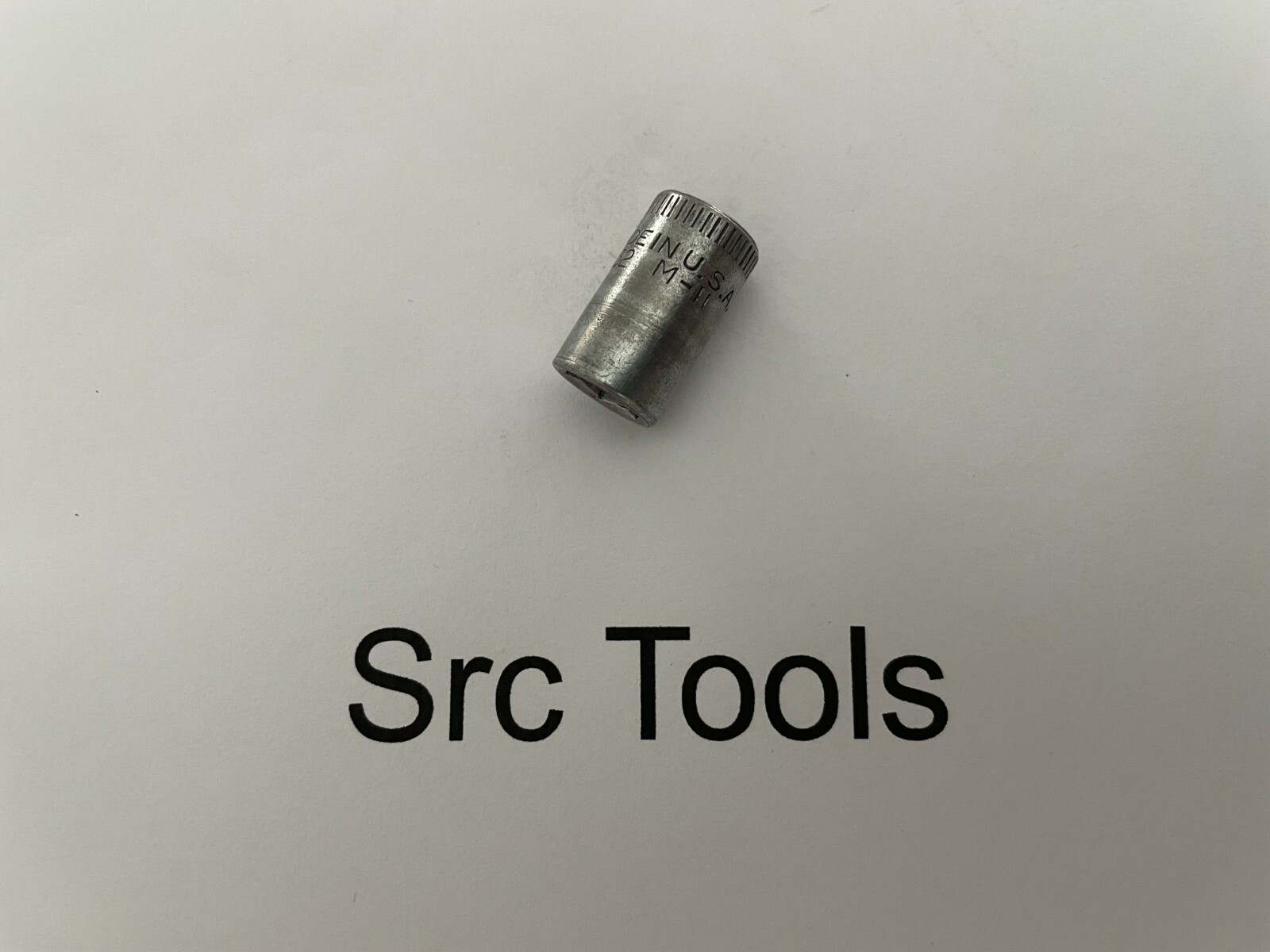 *RARE 1940* Snap-On Tools USA 9/32″ Drv 11/32″ SAE 6pt Midget Chrome Socket M-11