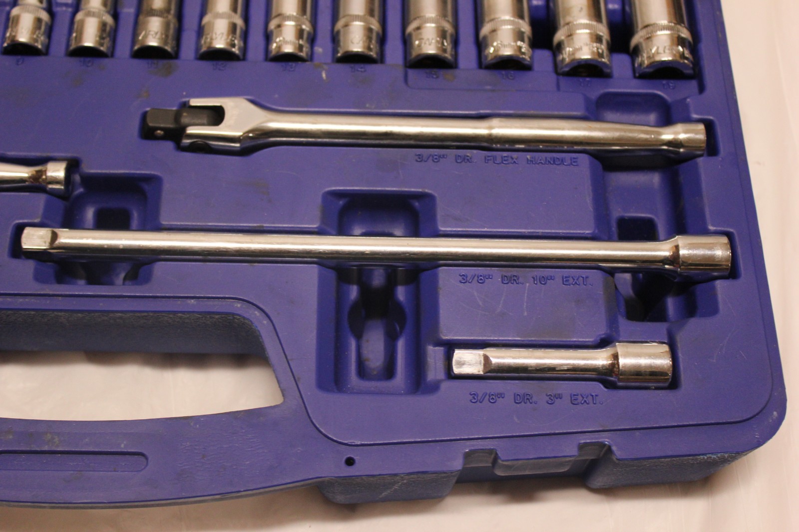 Napa Carlyle Tools Socket Set 3/8″ DR. SAE and Metric 49 Pc Set MSS3849 C2