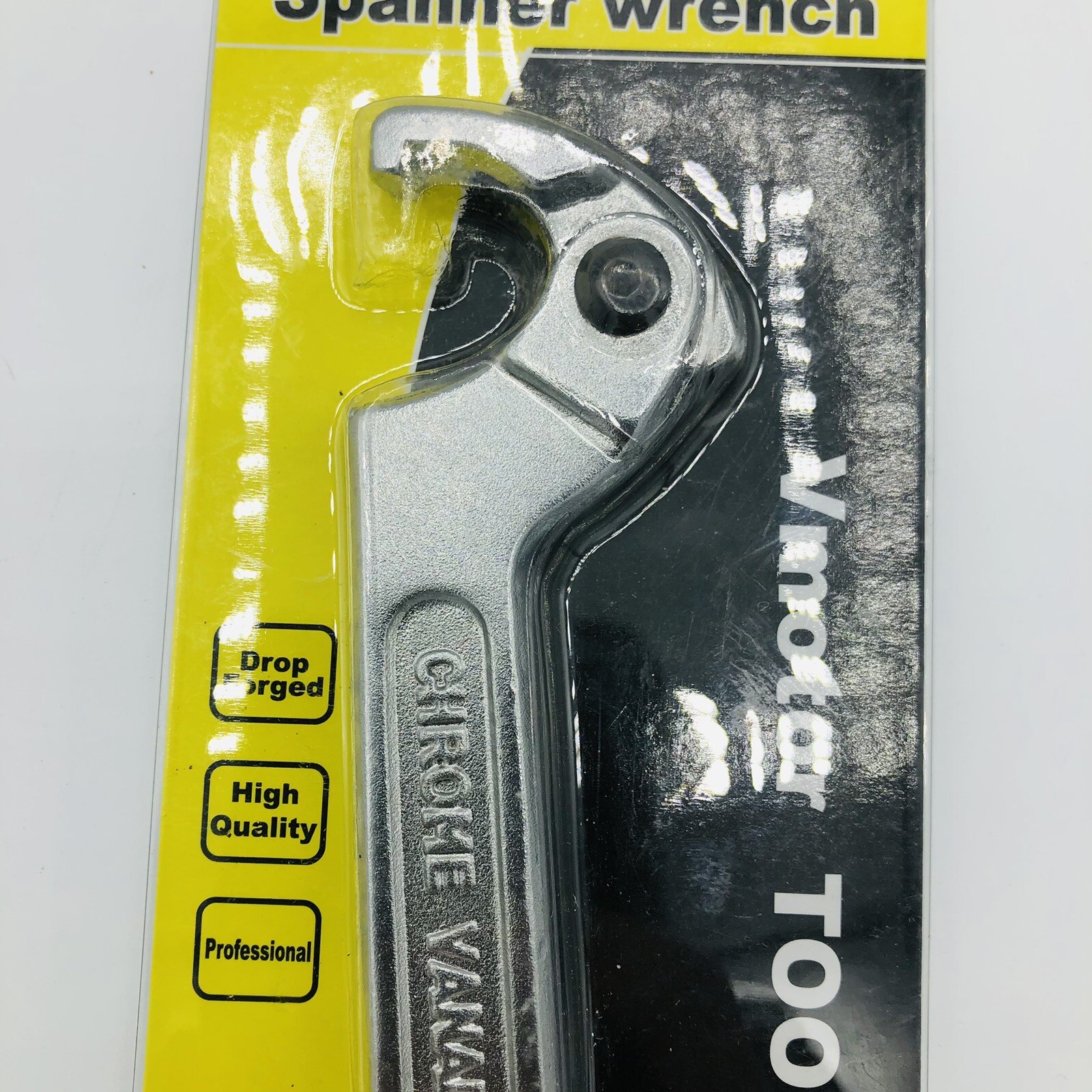 Adjustable Hook Wrench 19–51mm C Round Spanner Tool Slotted Retaining Universal