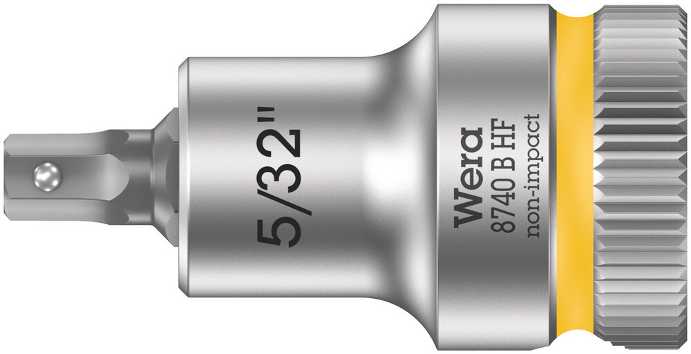 Wera 003083,8740 B HF Zyklop bit socket w/ holding function,3/8″drive,5/32″x35mm