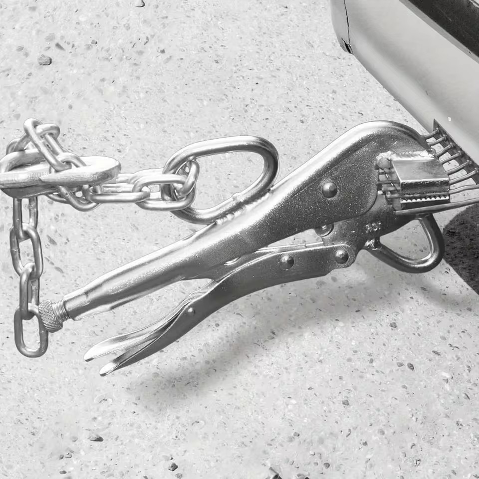 Locking Sheet Metal Clamp Flat Extra Wide Duck Bill Vice Auto Body Shaping Plier