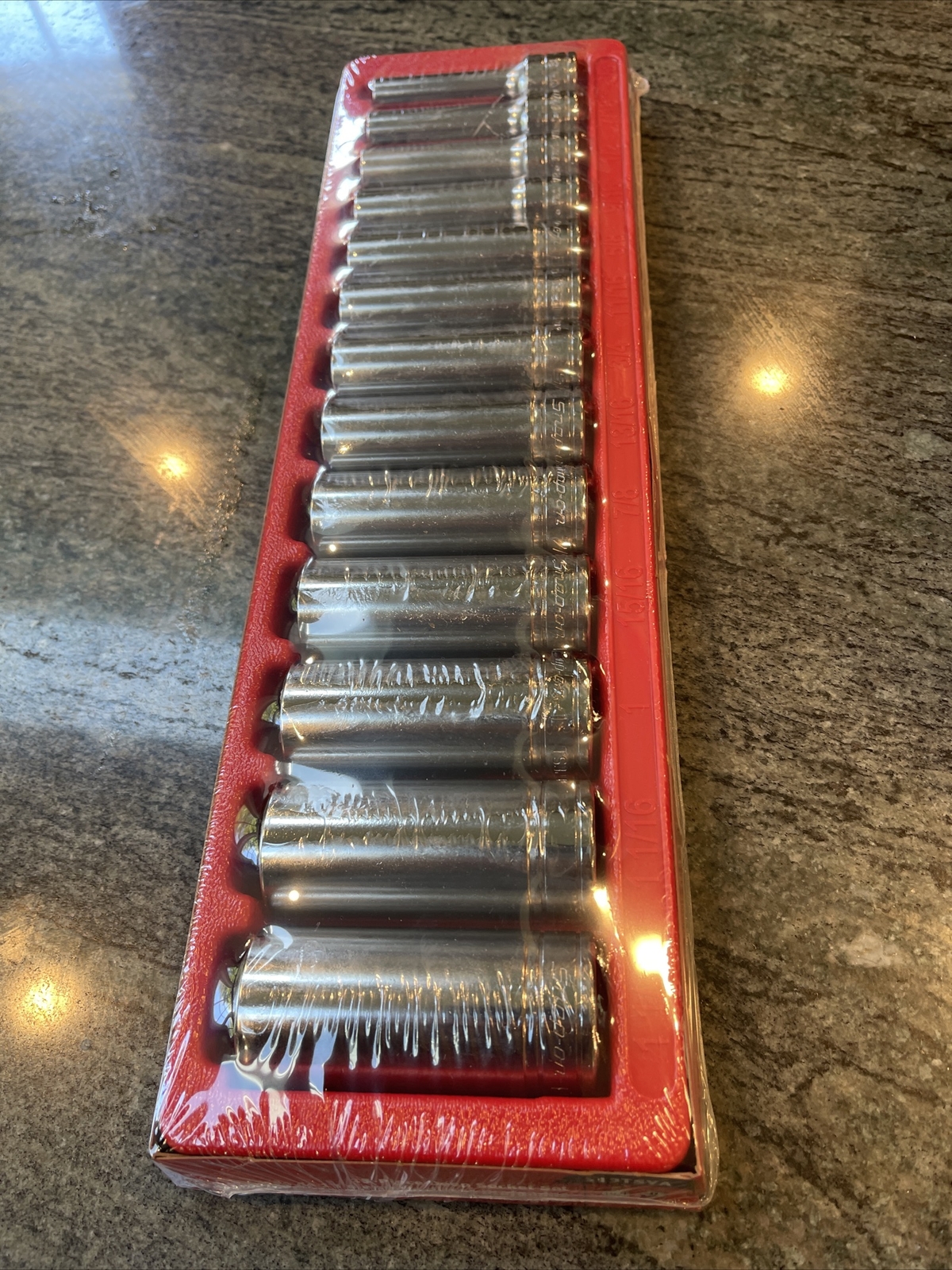 Snap-on 313tsya 1/2″ drive 3/8-1-1/8 Deep 6 Point Socket Sealed