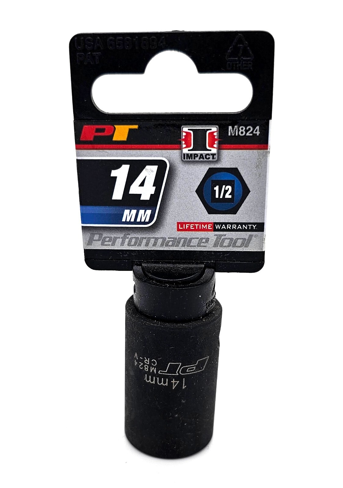 PT 1/2″ Drive 14MM IMPACT SOCKET 6 POINT SKT CR-V