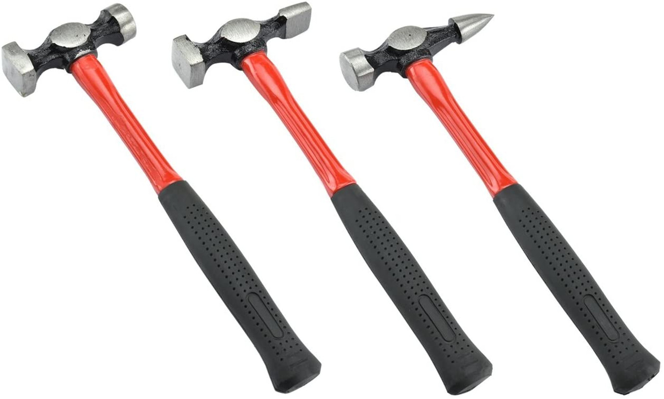 Auto Car Body Fender Repair Hammer & Dolly Set 7pc Repair Tool Kit for Dents NEW