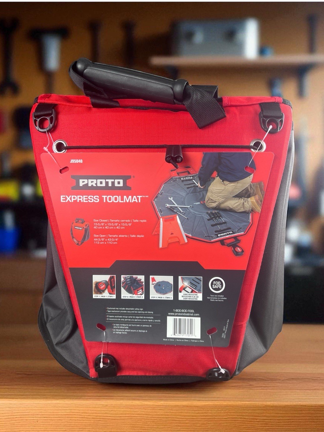 Proto J95040 Express ToolMat FOD Safe Work Mat w/ Safety Stand & Handle NEW